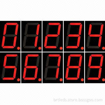 7-degment LED Display, 0.56-inch Red Color, 5 Digits